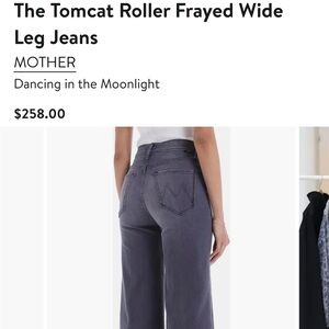 MOTHER jeans tomcat roller frayed dancing in the moonlight NEW NWT 26